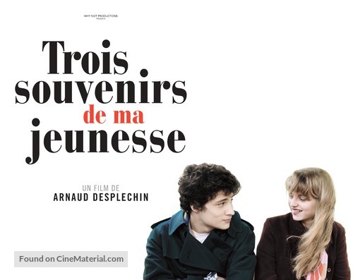 Trois souvenirs de ma jeunesse - French Movie Poster