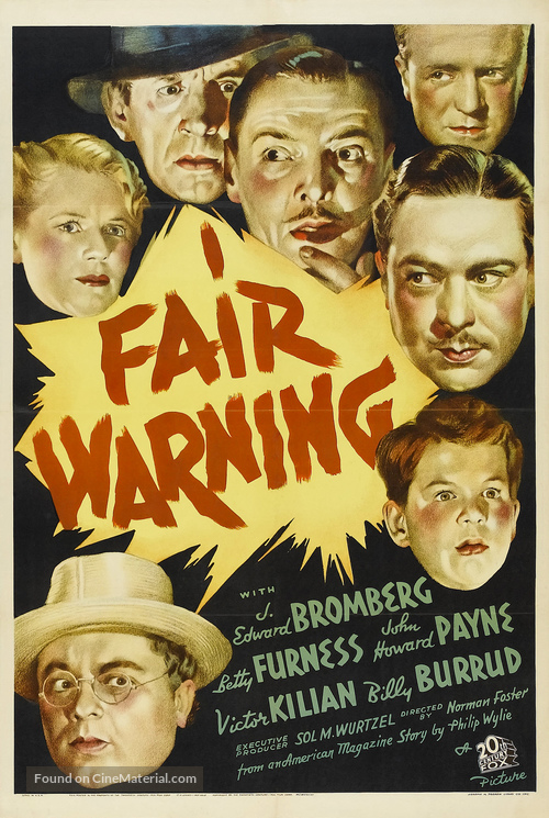 Fair Warning - Movie Poster
