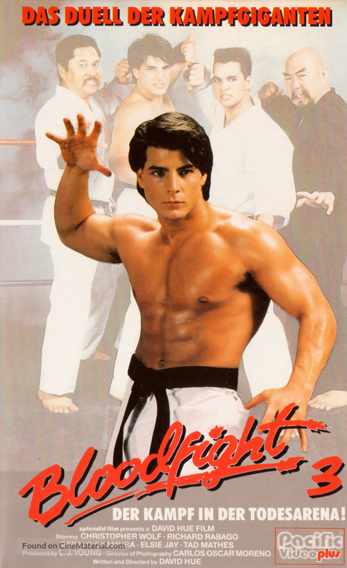 Karate Wars - German VHS movie cover