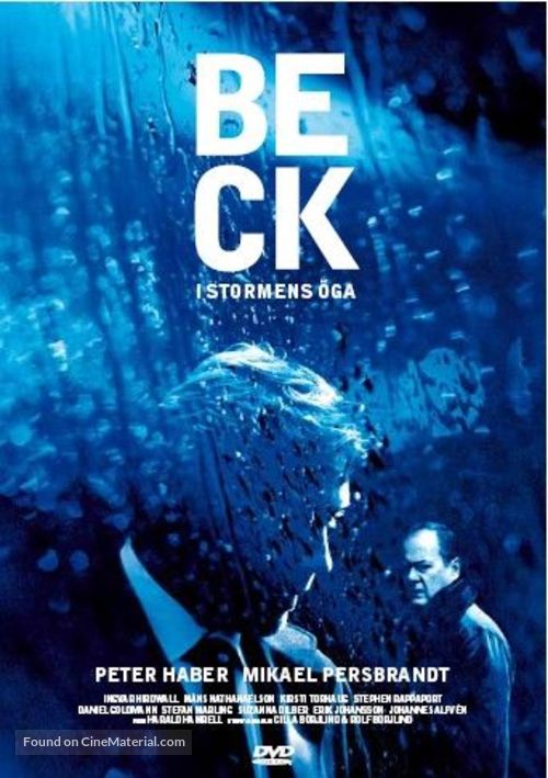 Beck - I Stormens &ouml;ga - Swedish Movie Cover