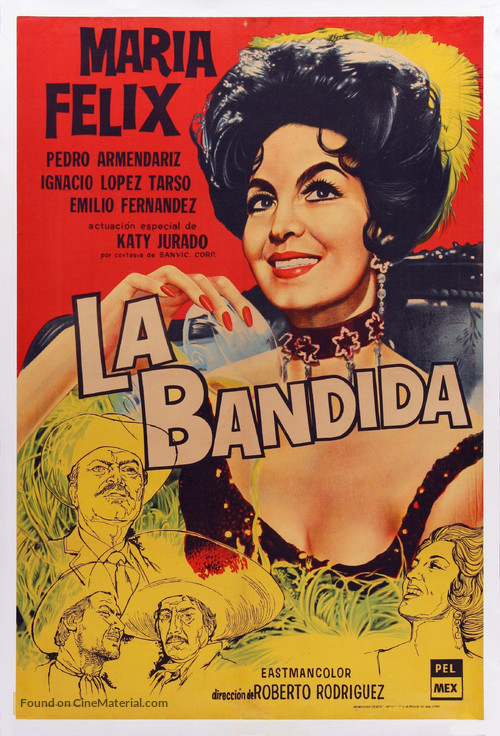 La bandida - Argentinian Movie Poster