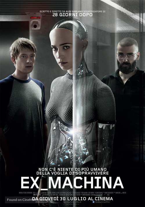 Ex Machina - Italian Movie Poster