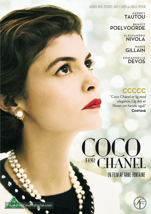 Coco avant Chanel - Danish Movie Cover