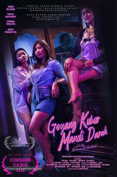 Goyang Kubur Mandi Darah - Indonesian Movie Poster