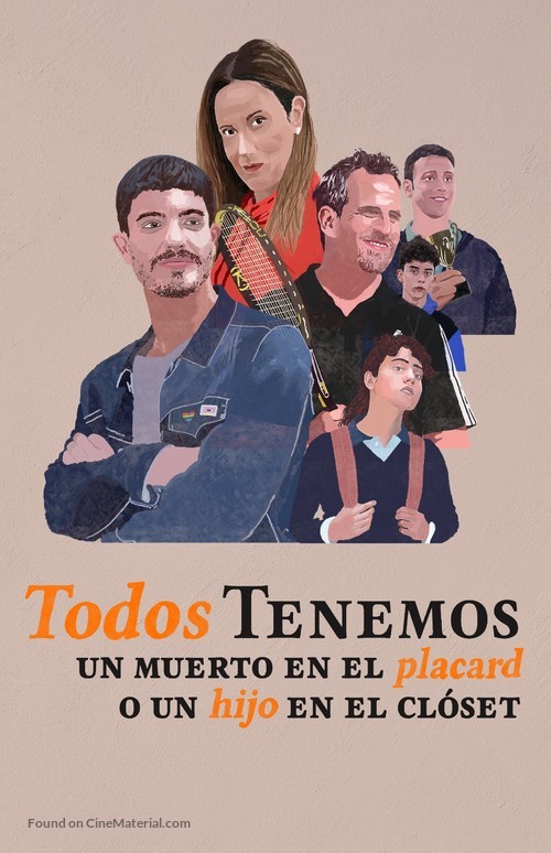 Todos tenemos un muerto en el placard o un hijo en el closet - Argentinian Movie Poster