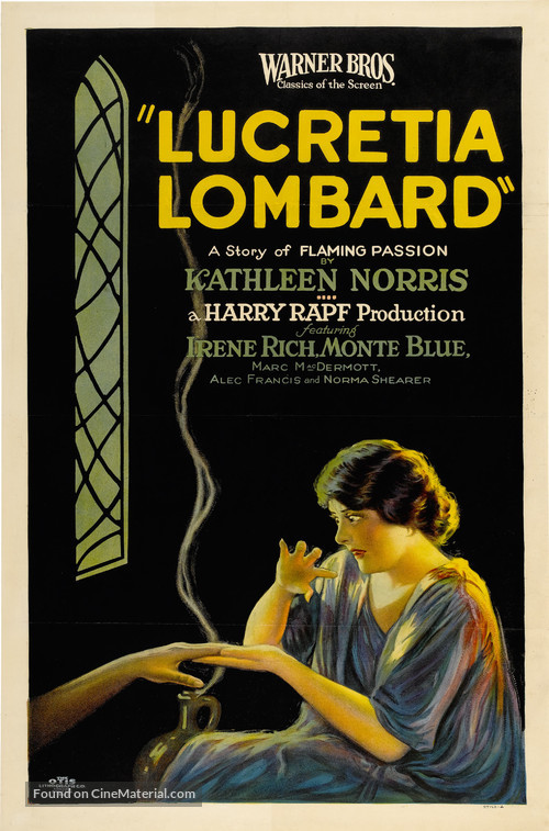 Lucretia Lombard - Movie Poster