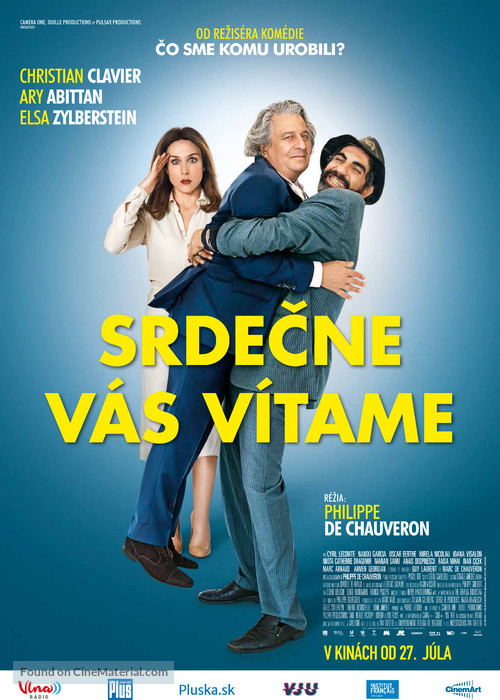 &Agrave; bras ouverts - Slovak Movie Poster