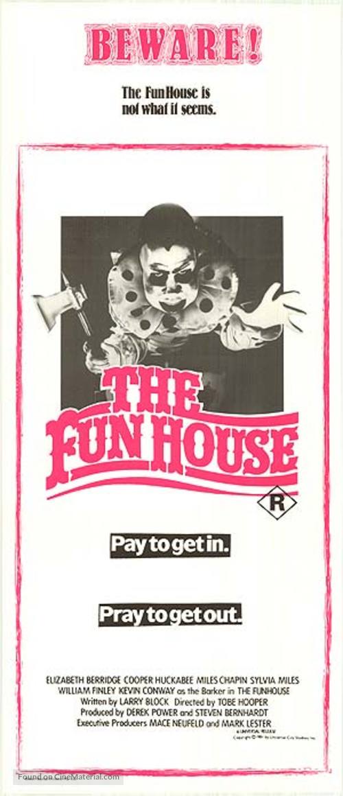 The Funhouse - Australian Movie Poster