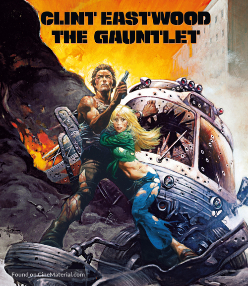 The Gauntlet - Blu-Ray movie cover