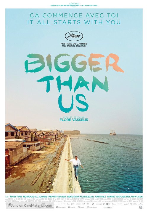 Bigger Than Us - Belgian Movie Poster