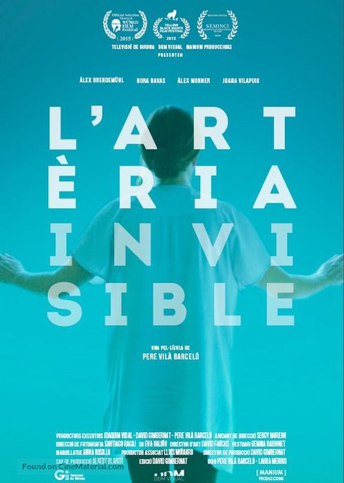 L&#039;art&egrave;ria invisible - Spanish Movie Poster