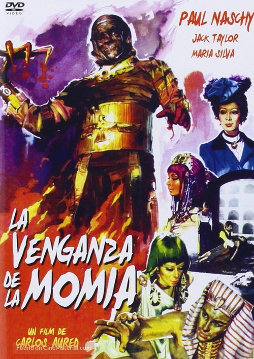 La venganza de la momia - Spanish DVD movie cover