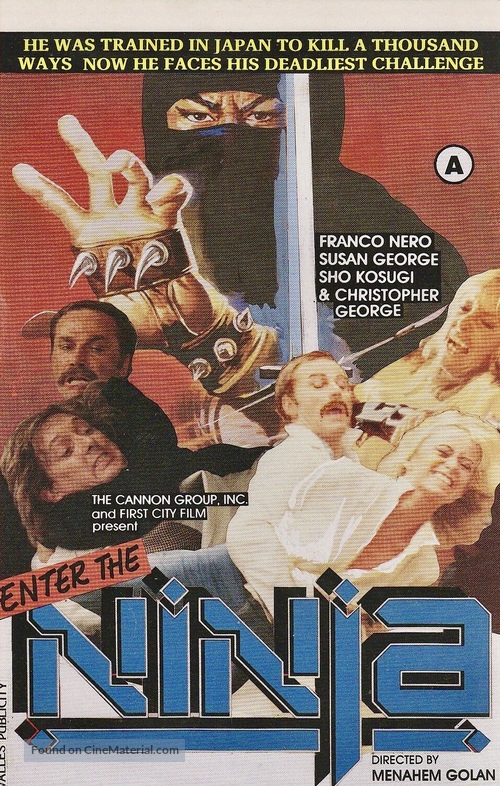Enter the Ninja - Australian Movie Poster