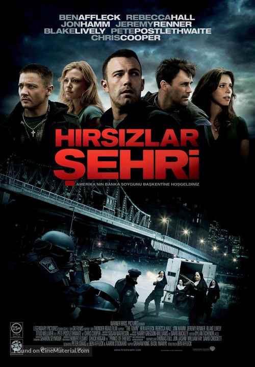 The Town - Turkish Movie Poster