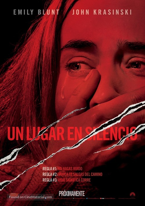 A Quiet Place - Mexican Movie Poster