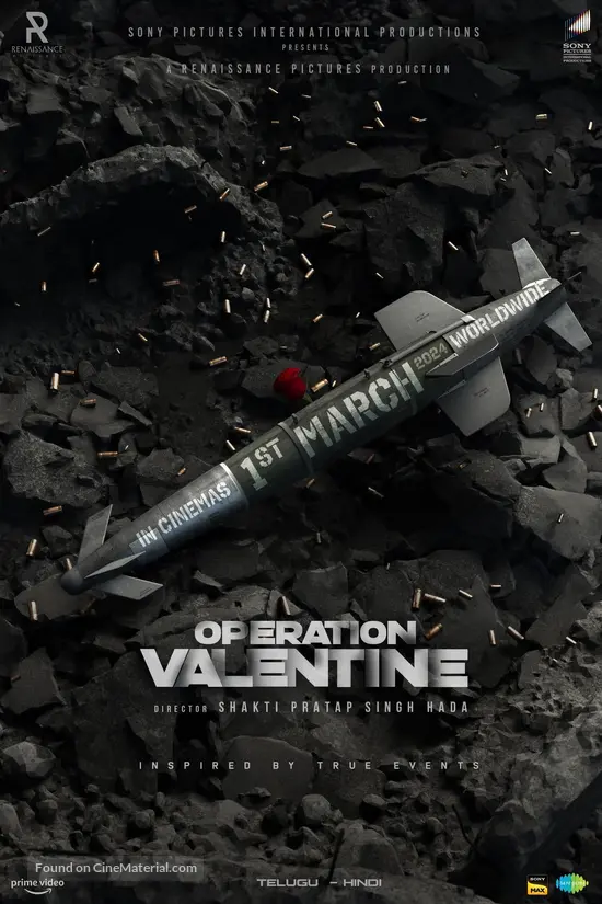 Operation Valentine - Indian Movie Poster