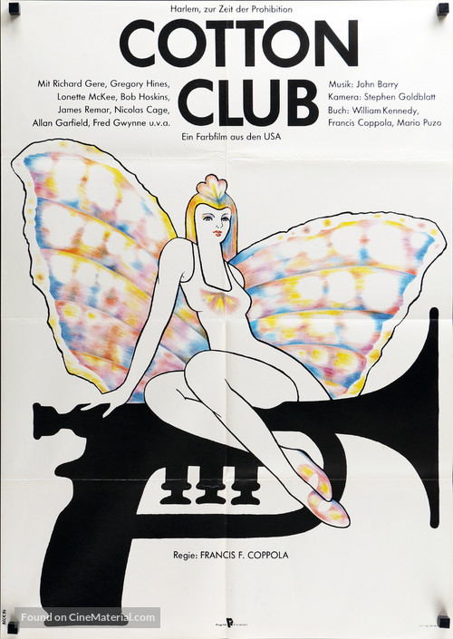 The Cotton Club - German Movie Poster