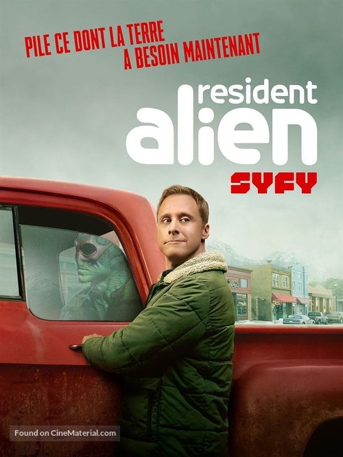 &quot;Resident Alien&quot; - French Movie Cover