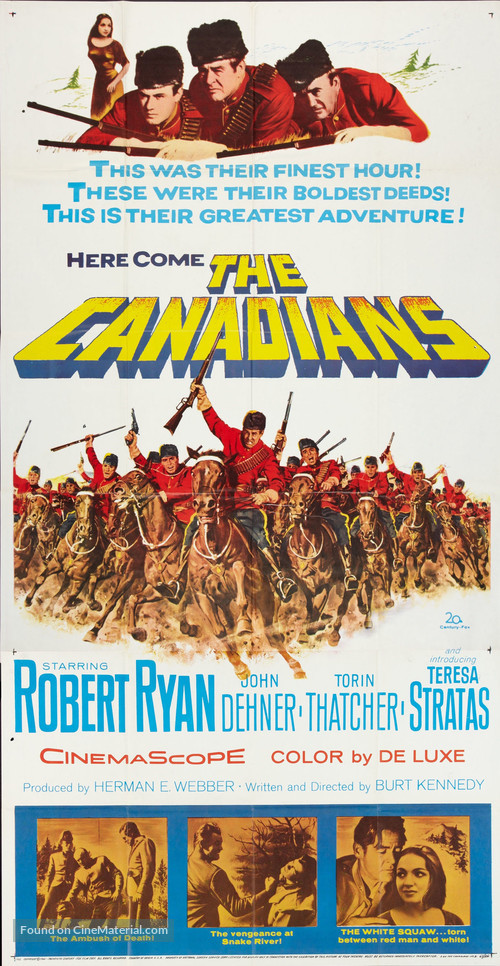 The Canadians - Movie Poster