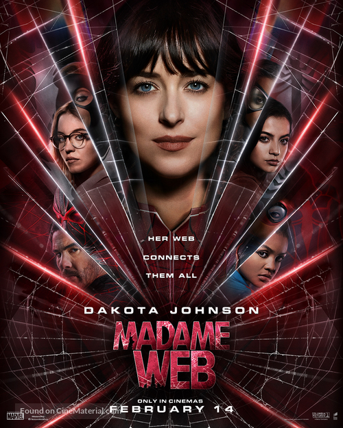 Madame Web - Irish Movie Poster