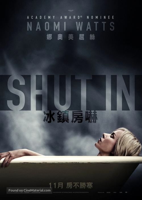 Shut In - Hong Kong Movie Poster