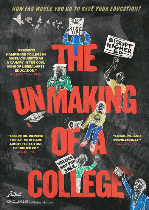 The Unmaking of A College - DVD movie cover