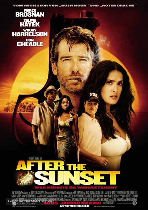 After the Sunset - German Movie Poster