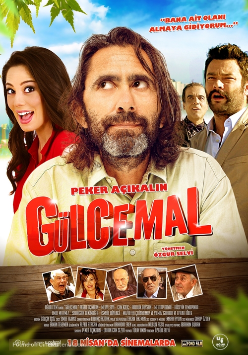 G&uuml;lcemal - Turkish Movie Poster