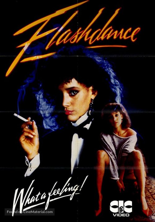 Flashdance - German VHS movie cover