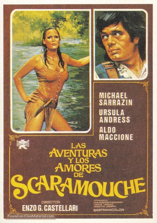 Avventure e gli amori di Scaramouche, Le - Spanish Movie Poster