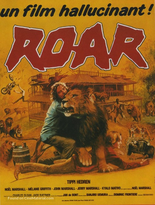 Roar - French Movie Poster