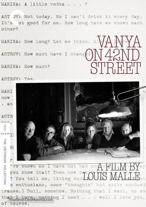 Vanya On 42nd Street - DVD movie cover