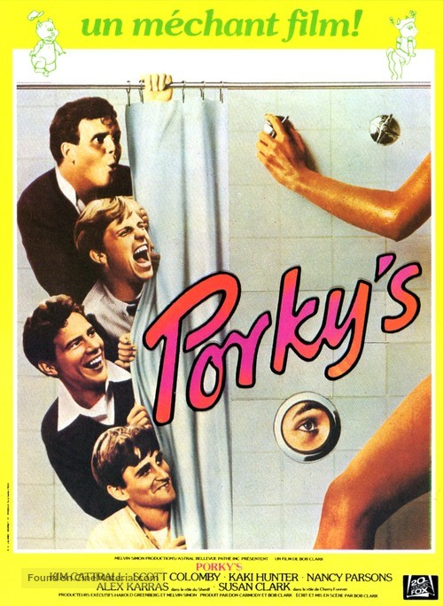 Porky&#039;s - French Movie Poster