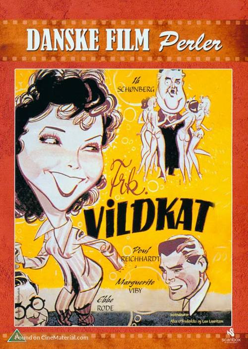 Frk. Vildkat - Danish DVD movie cover