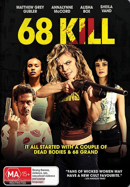 68 Kill - Australian DVD movie cover