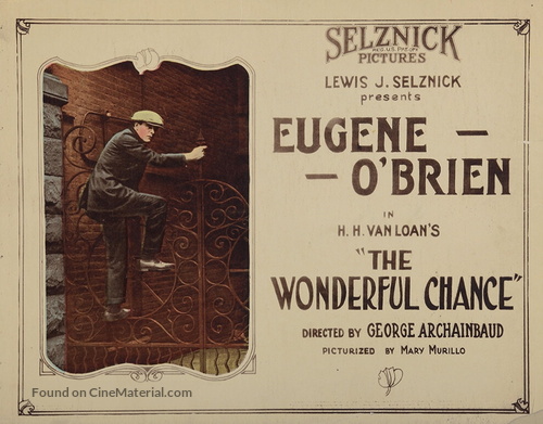 The Wonderful Chance - Movie Poster