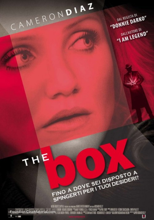 The Box - Italian Movie Poster