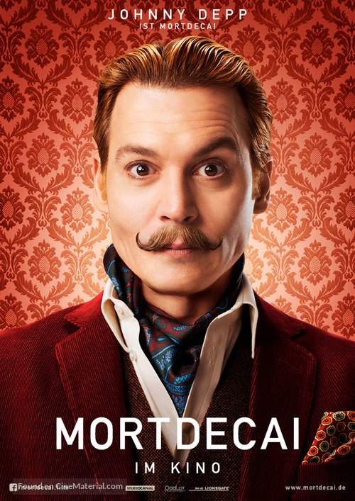 Mortdecai - German Movie Poster