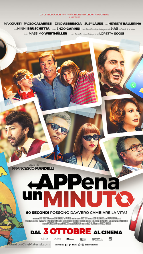 Appena un minuto - Italian Movie Poster