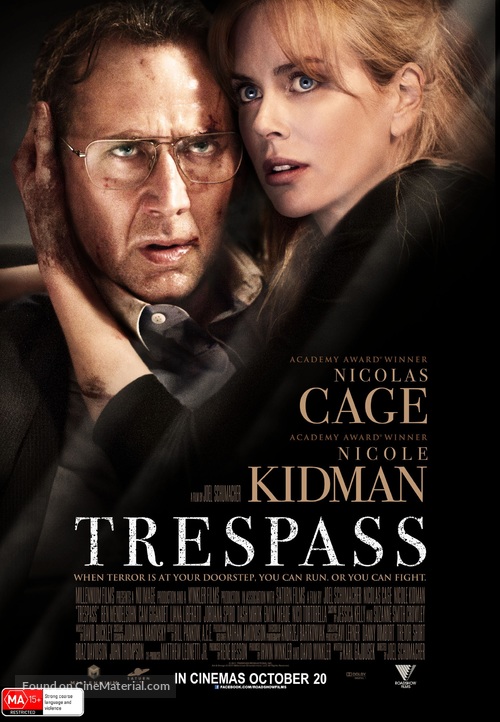 Trespass - Australian Movie Poster