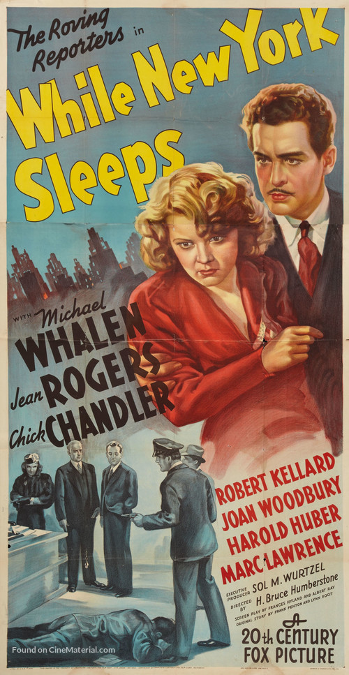 While New York Sleeps - Movie Poster