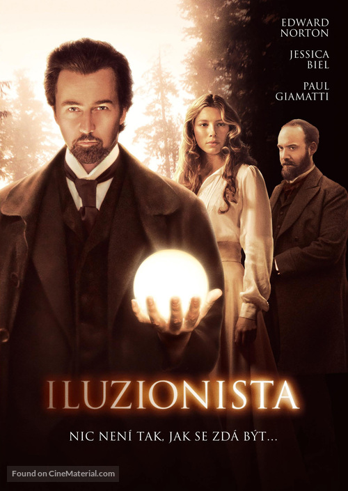 The Illusionist - Czech Movie Cover