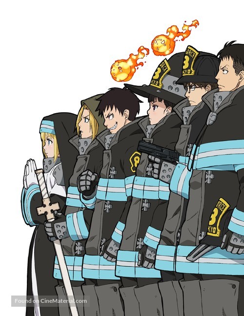 &quot;Fire Force&quot; - Key art