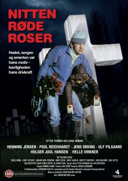 Nitten r&oslash;de roser - Danish DVD movie cover
