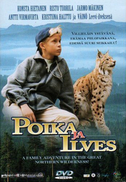 Poika ja ilves - Finnish DVD movie cover