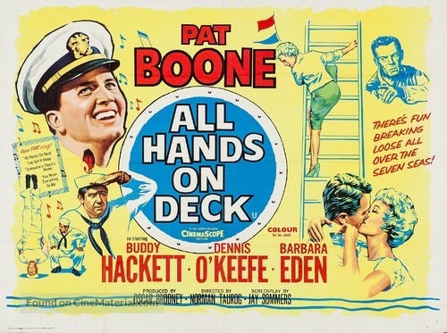 All Hands on Deck - British Movie Poster