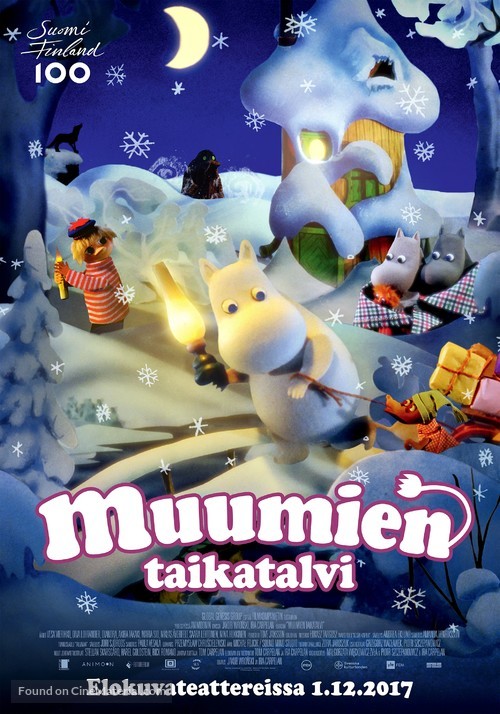 Muumien taikatalvi - Finnish Movie Poster