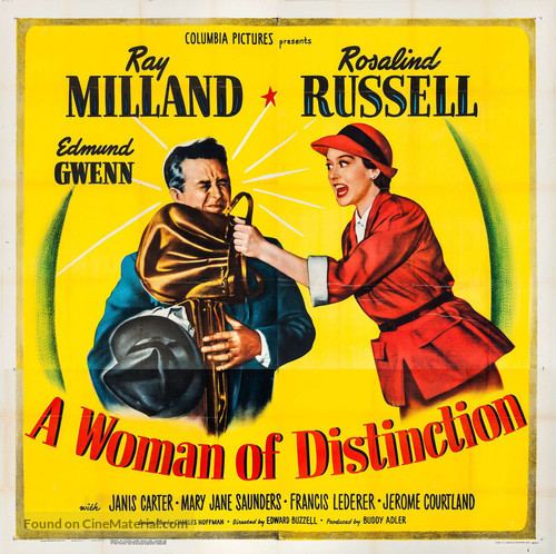 A Woman of Distinction - Movie Poster