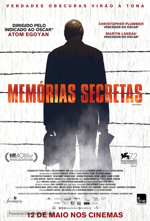 Remember - Brazilian Movie Poster
