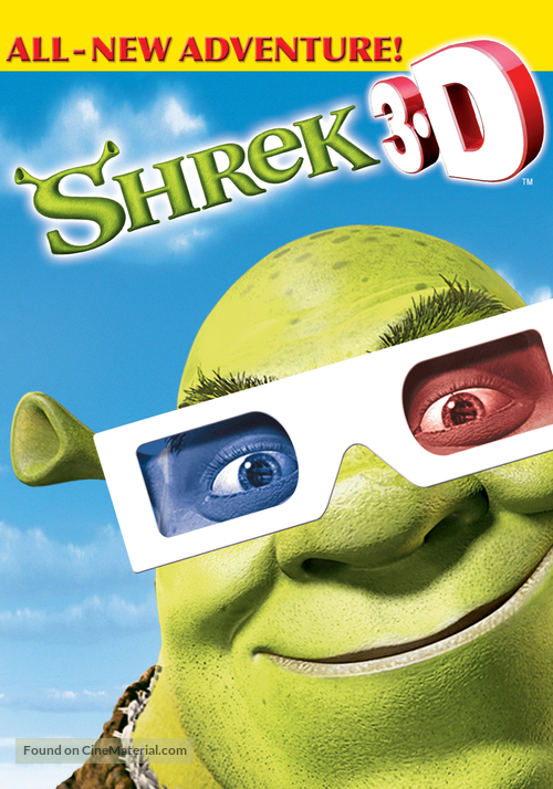 Shrek 2001 Dvd Movie Cover